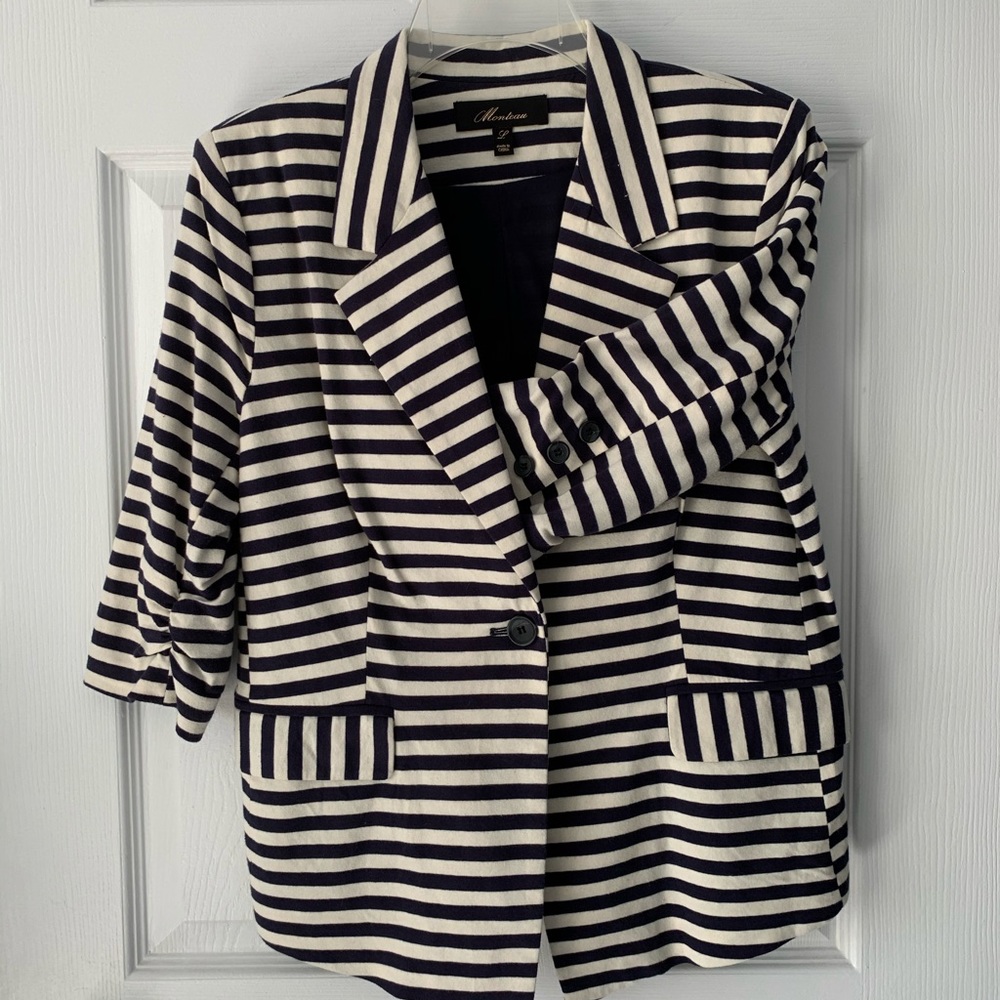 Monteau Blazer Jacket Size Large